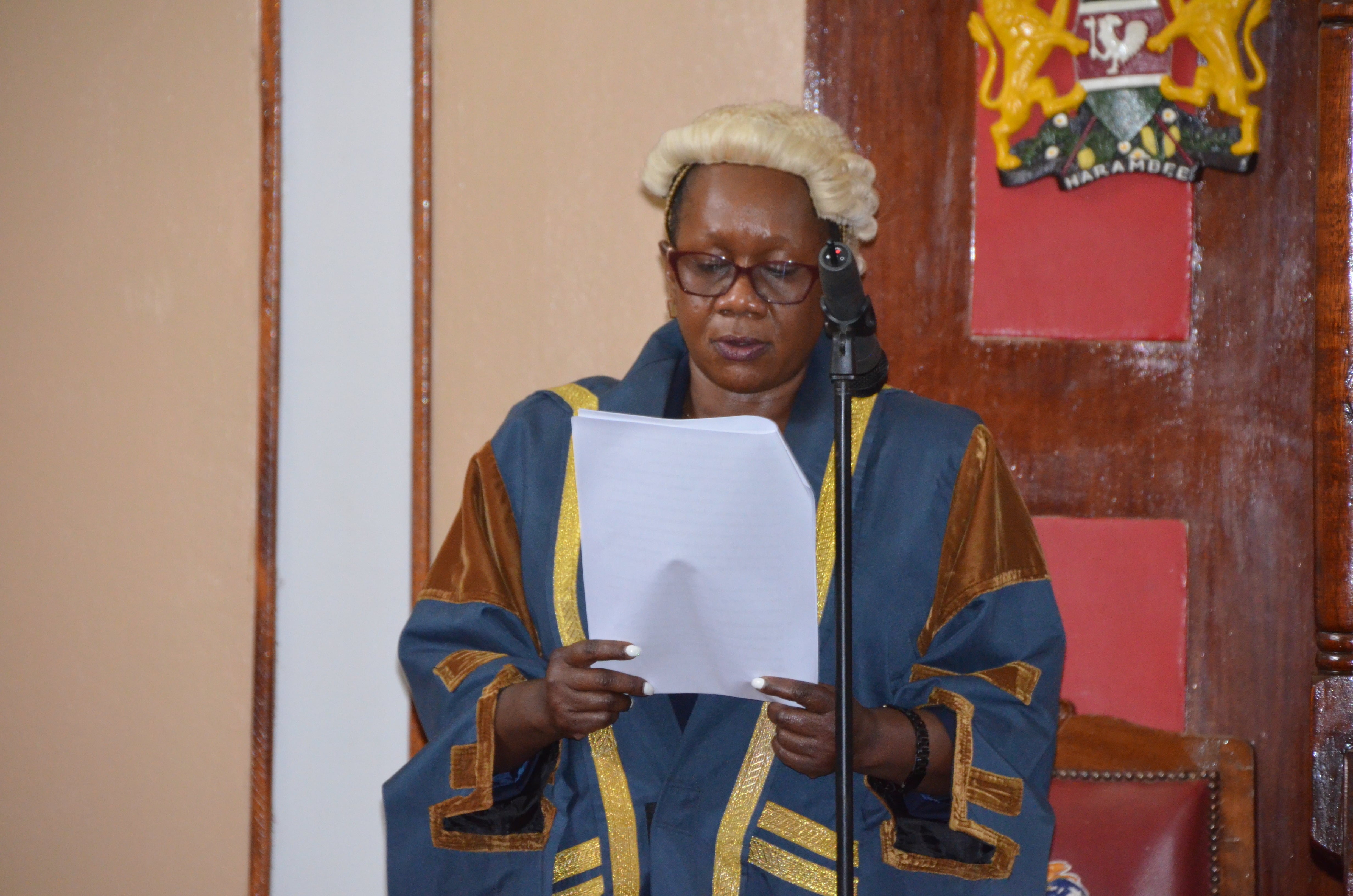 Hon. Speaker, Madam Kiusya.